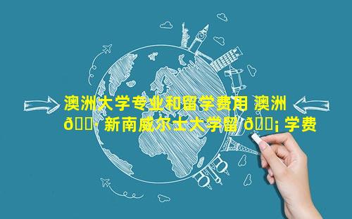 澳洲大学专业和留学费用 澳洲 🌷 新南威尔士大学留 🐡 学费用